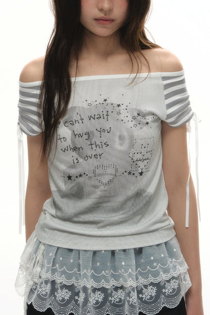 Summer Rhinestone Tee