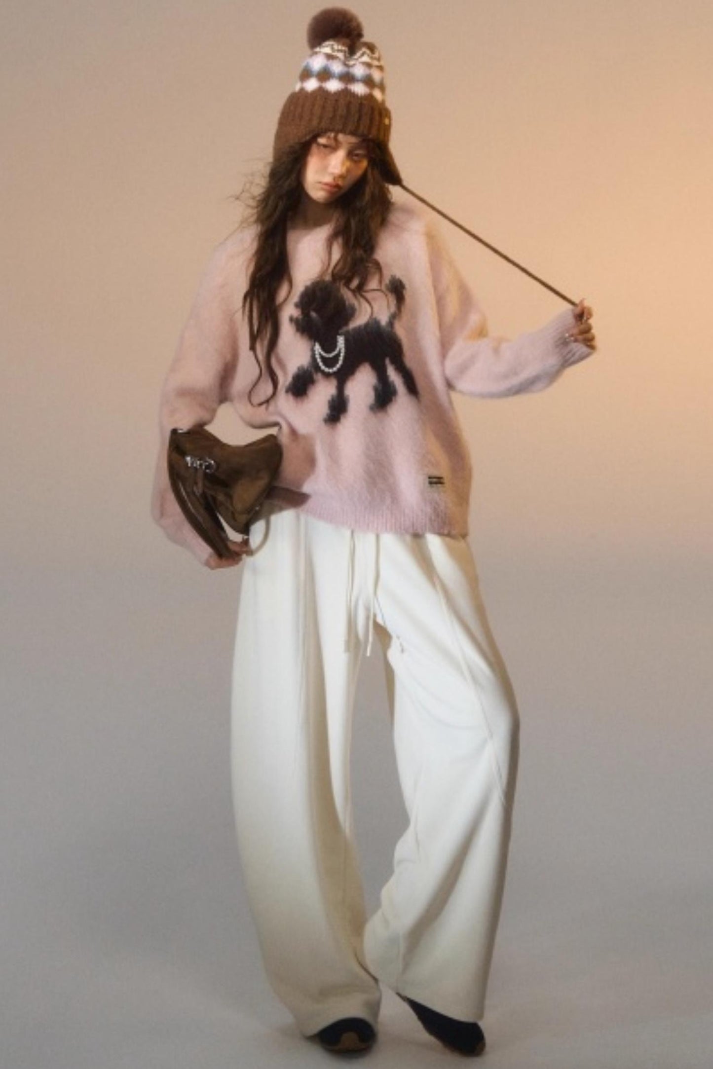 Tsundere Puppy Crewneck Sweater