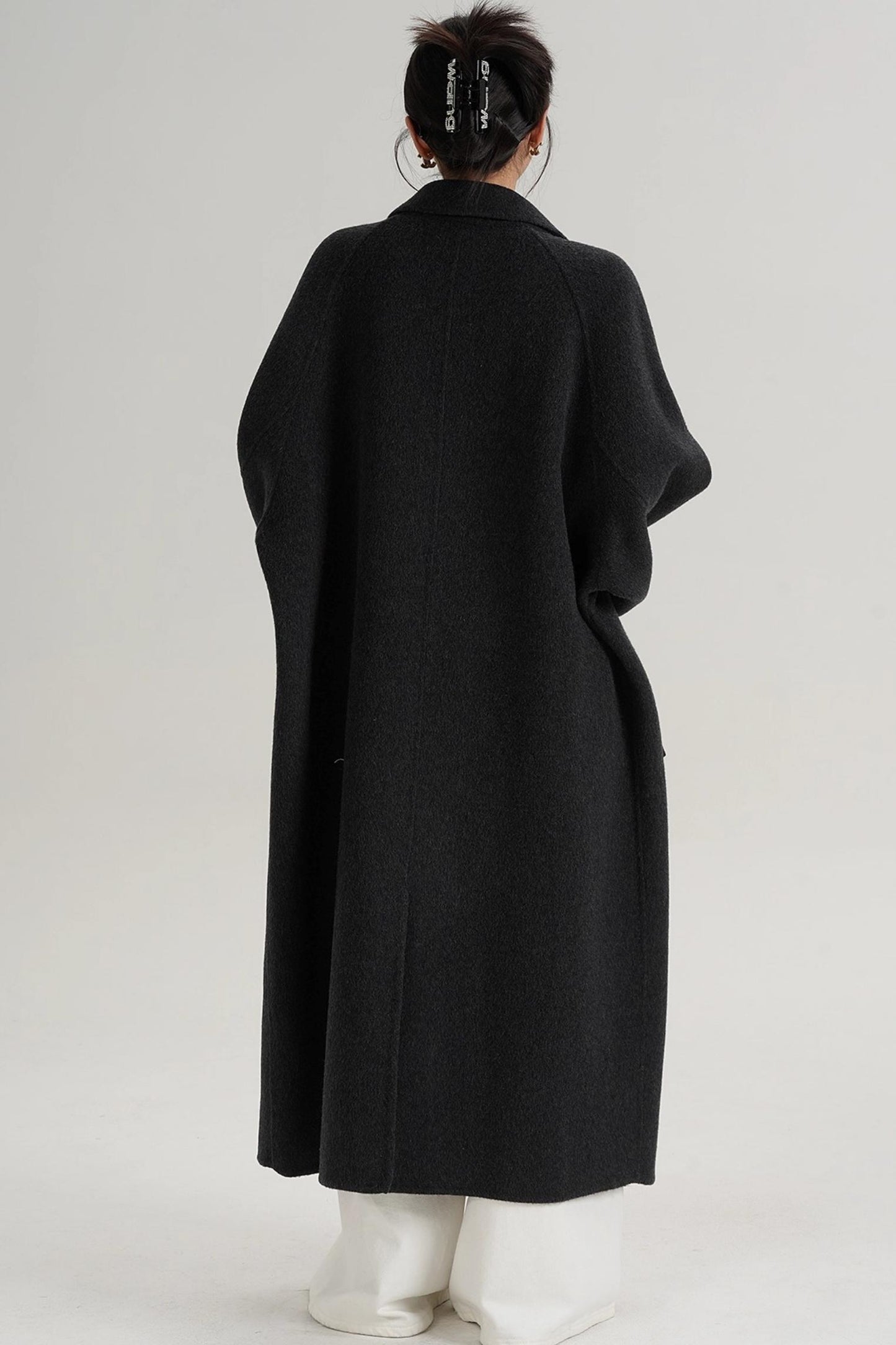 Temperament Wool Reversible Long Coat