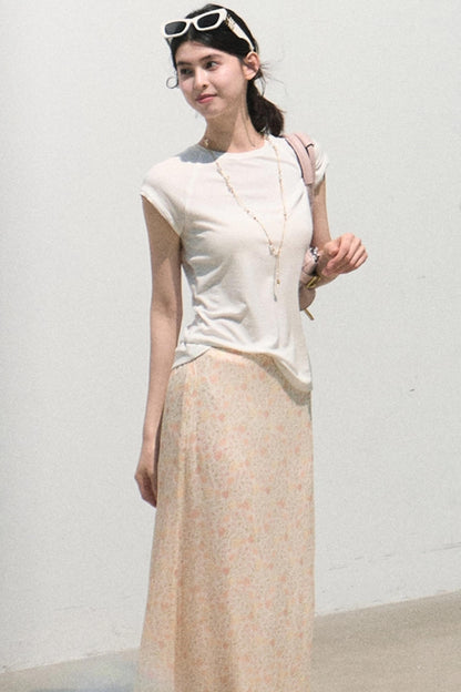 Lyocell Linen T-Shirt Top