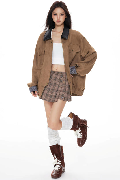 Vintage Deerskin Fleece Jacket