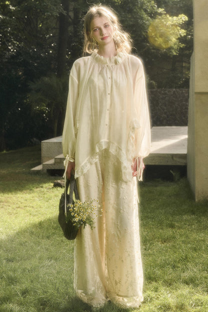 Galaxy Lace Shirt Jacket