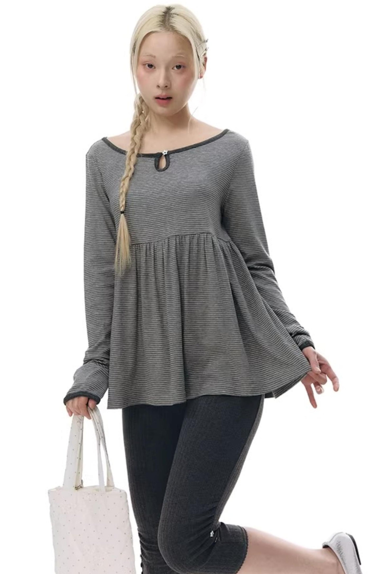 Color-Blocked Knit Sweater