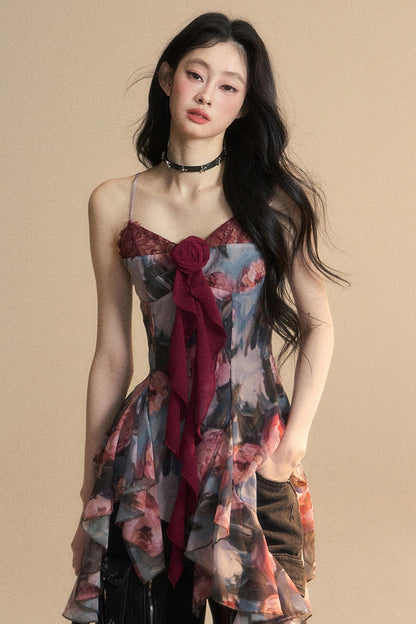 Waist-Shaped Lace Top