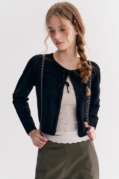 Autumn Story Lace Cardigan