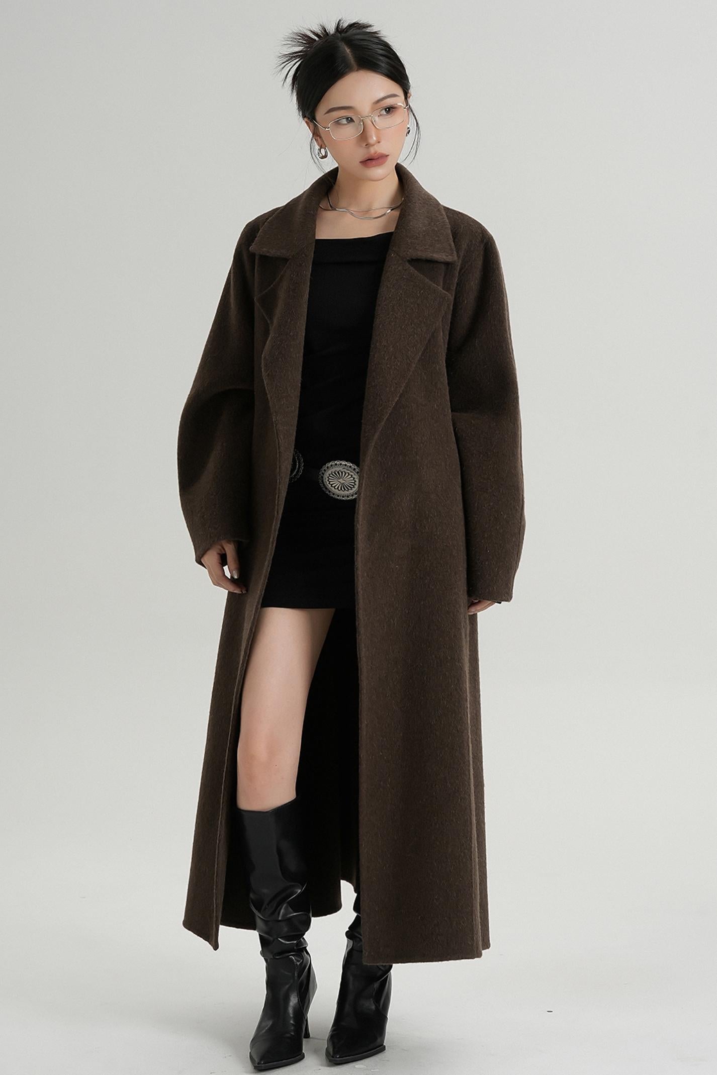 Temperament Wool Reversible Coat