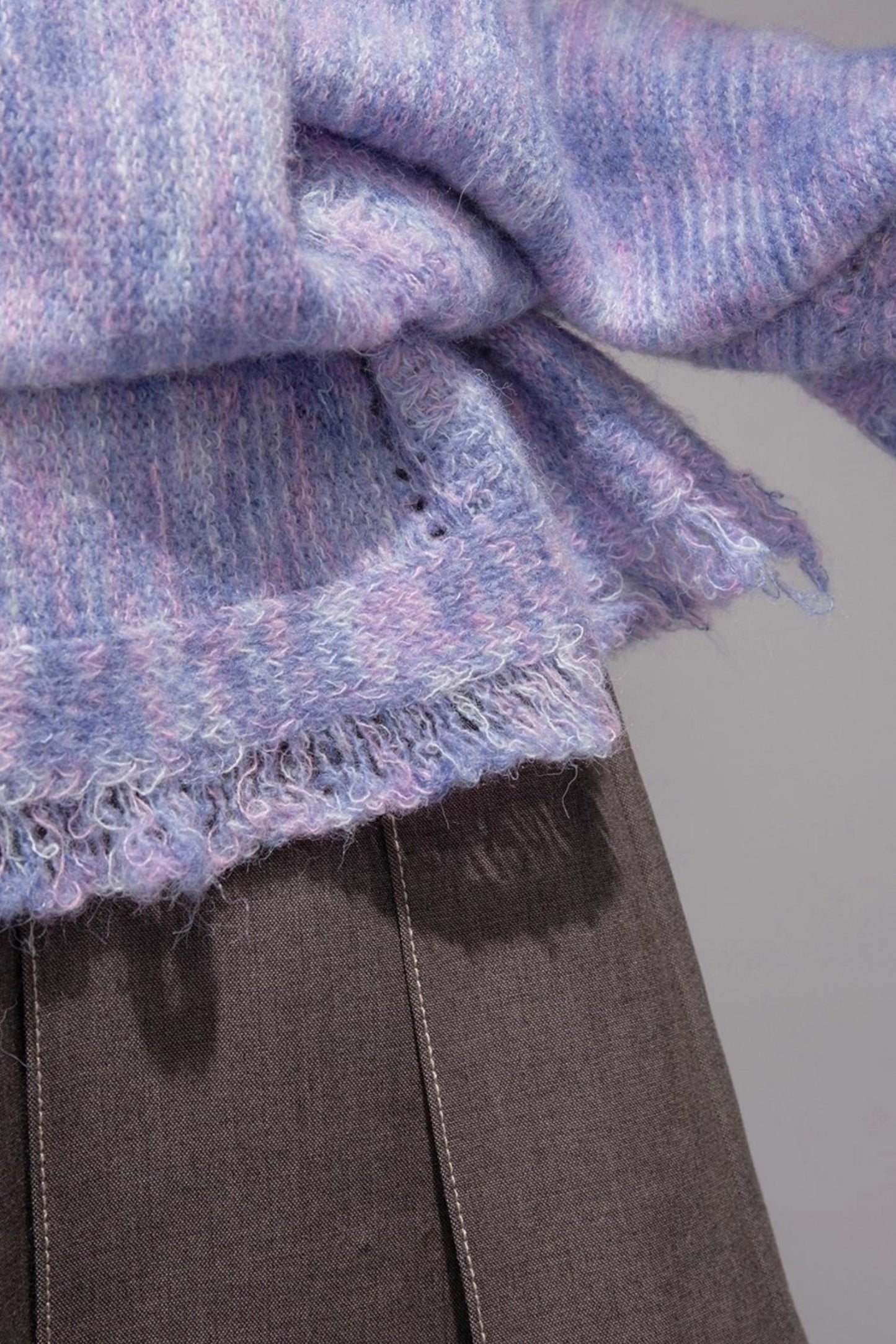 Monet Floral Wool Pullover Top