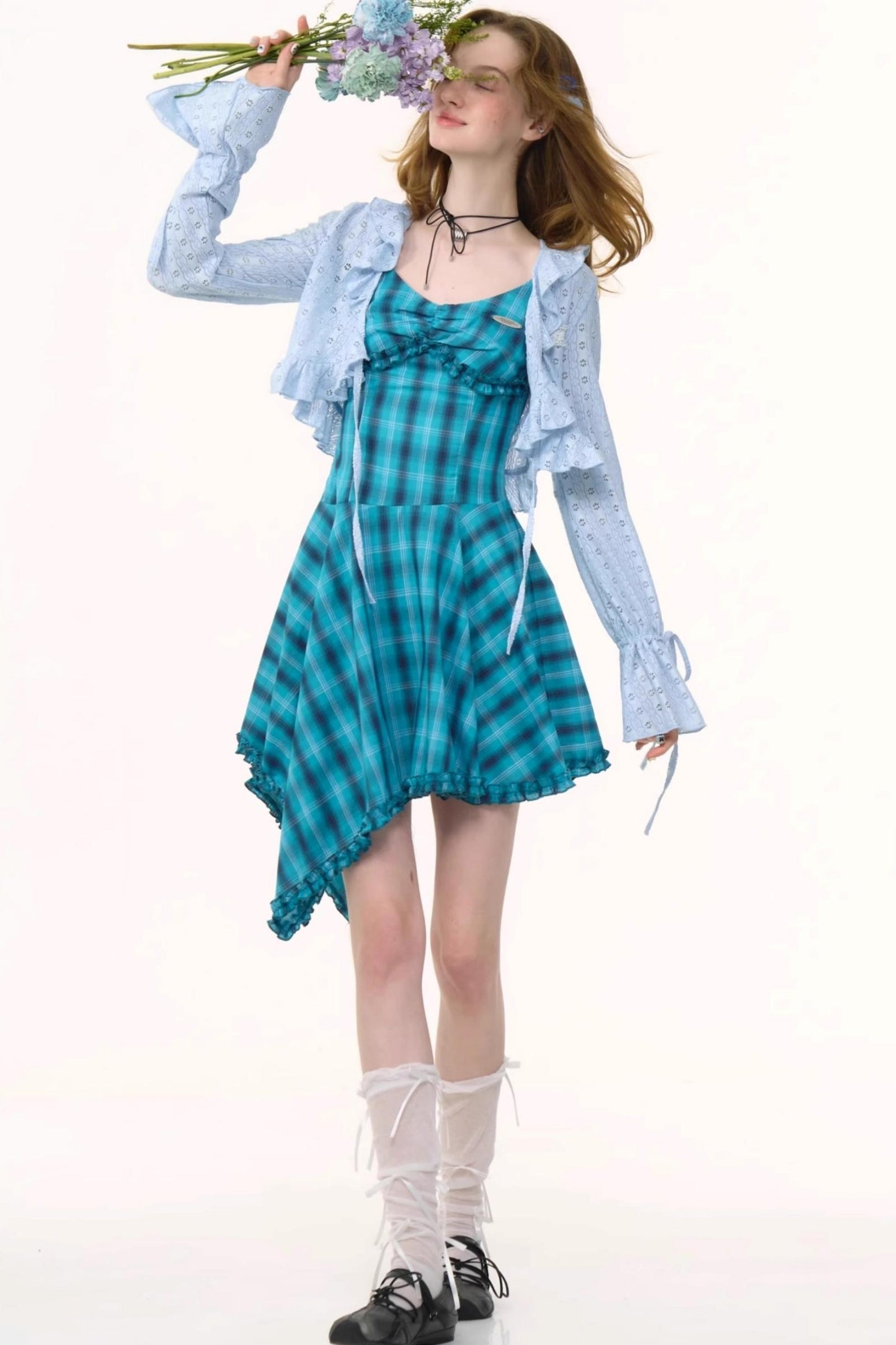 Summer Chic Plaid Dress