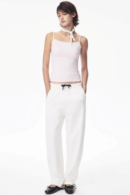 Color-Blocked Carrot Pants