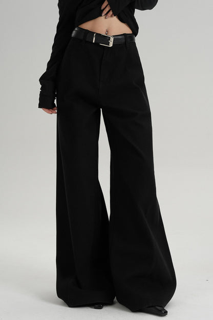 Floor-length Wide-leg Pants