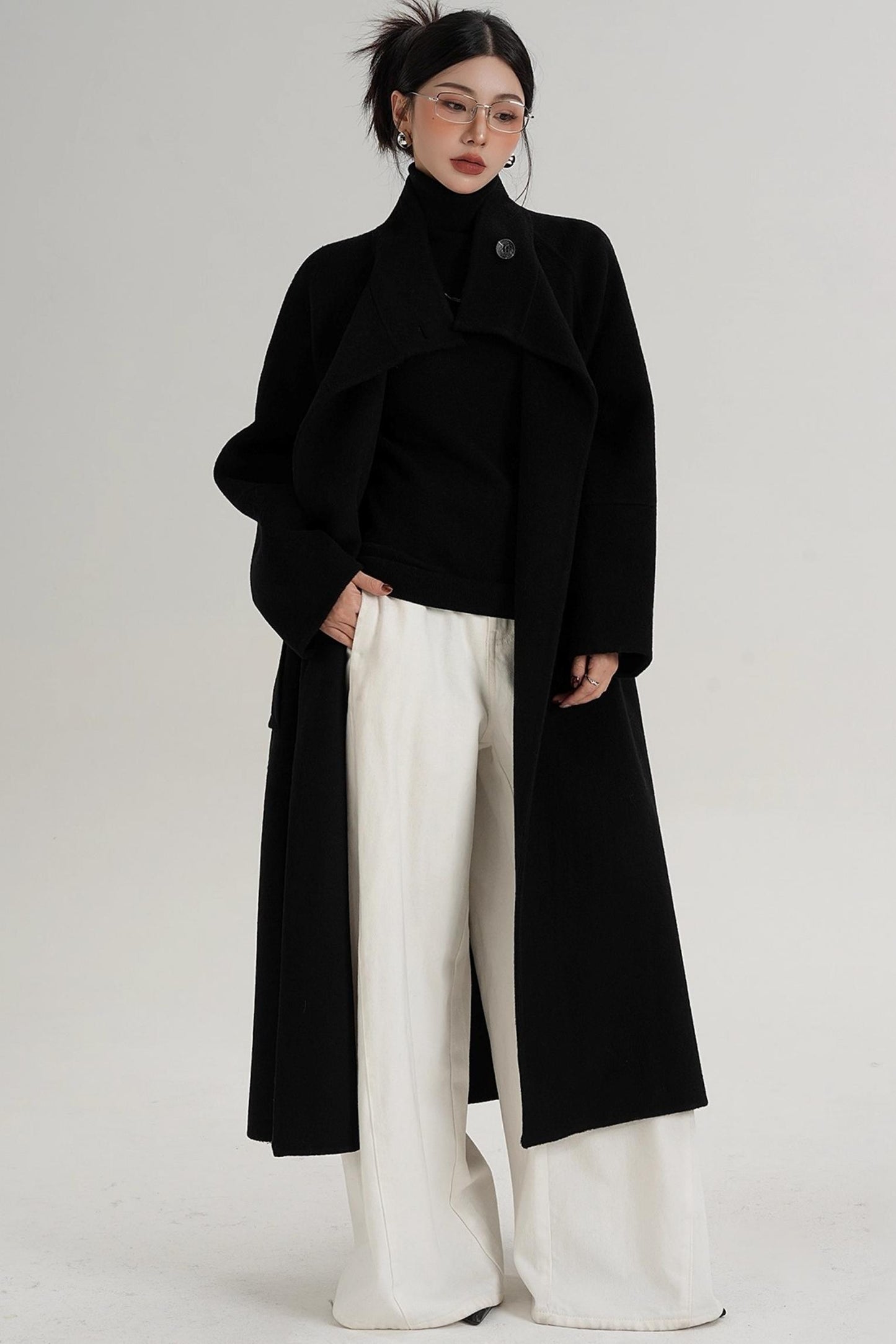 Elegant Double-Sided Wool Jacket