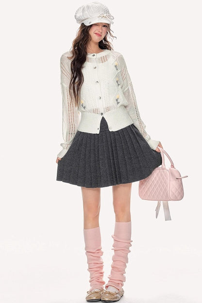 Autumn Loose Fit Cutout Knitwear