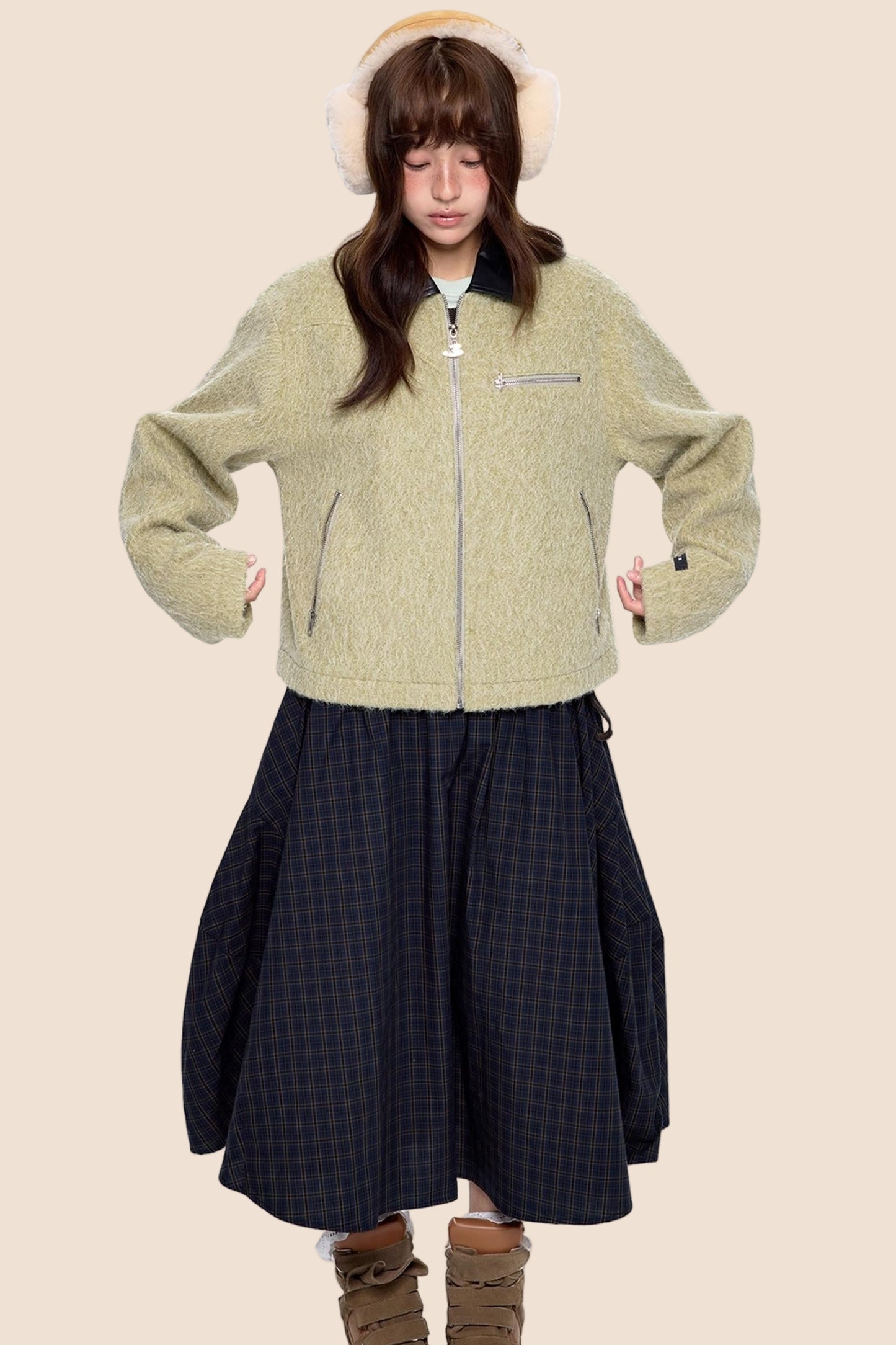 Vintage Cropped Jacket