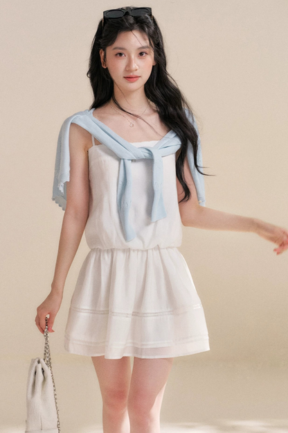 Tencel Lace Patchwork Dress