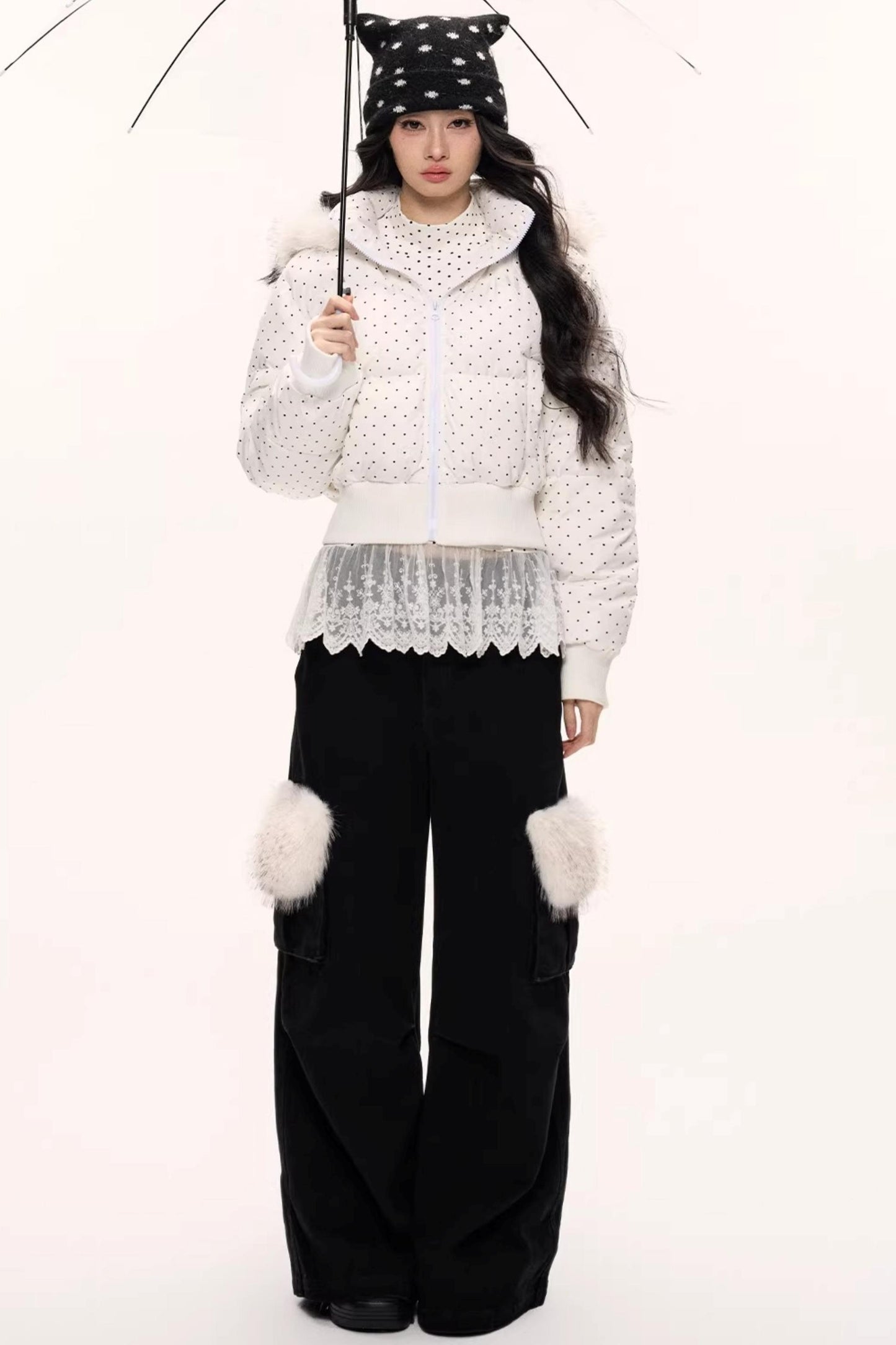 Dark Night Wide-Leg Pants