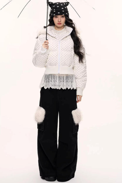 Dark Night Wide-Leg Pants