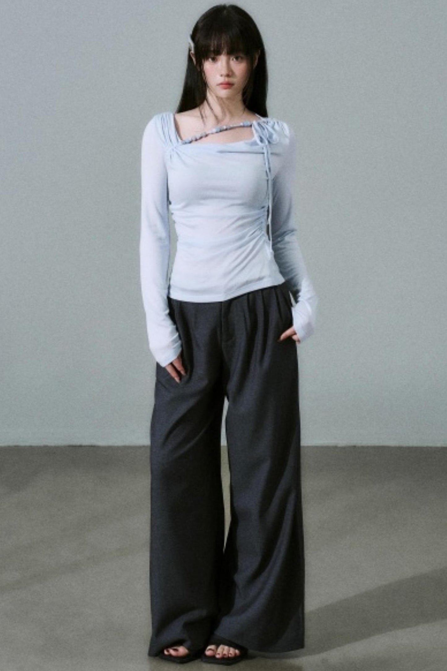 Handmade Beaded Tencel Top