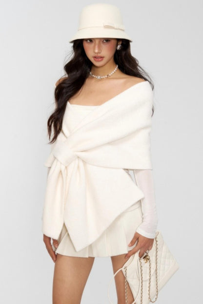 Winter Woolen Pleated Skirt