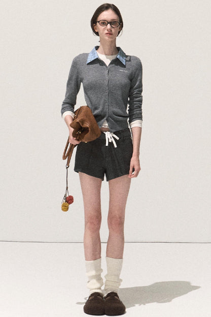 Night Woolen Short Pants