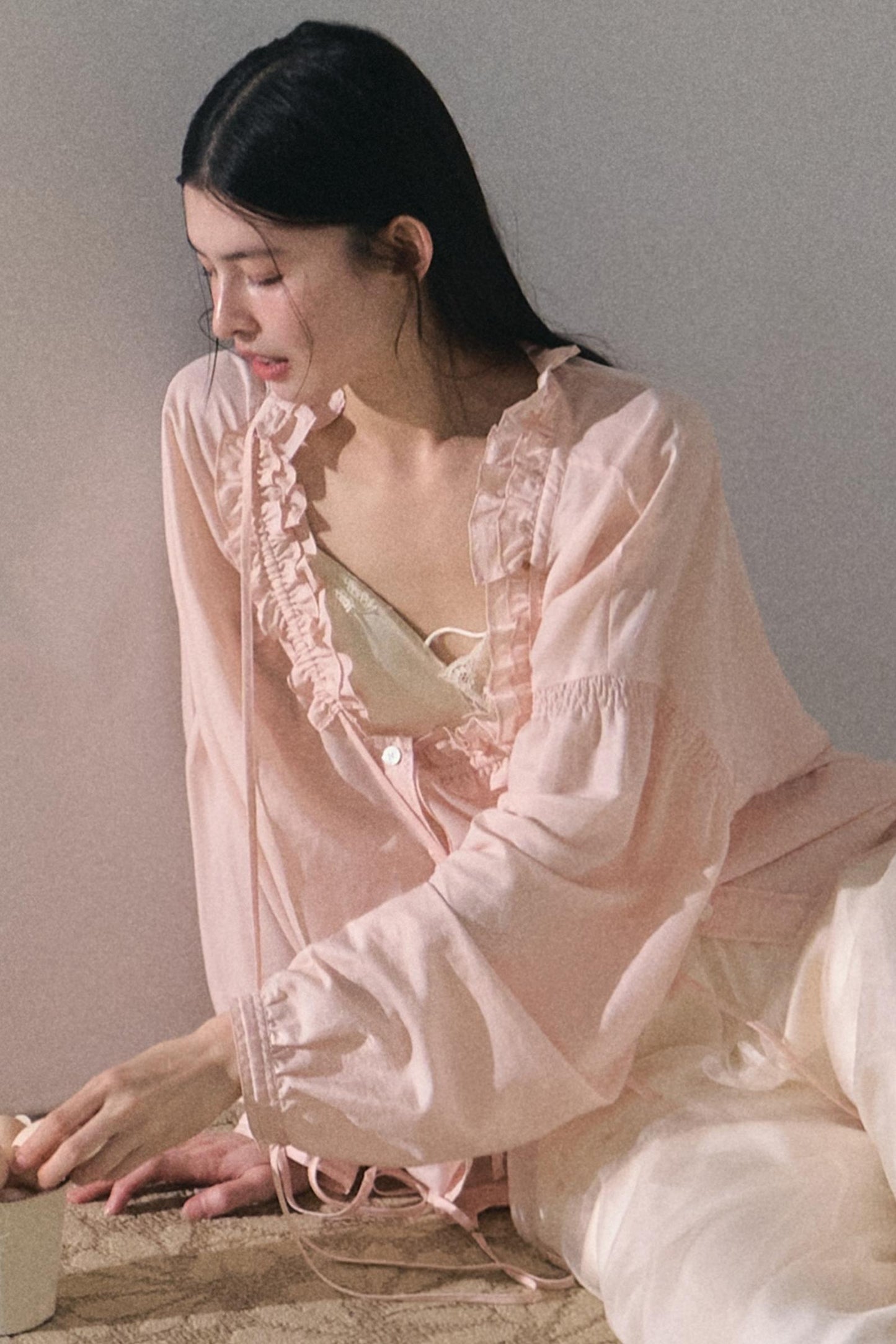 Sweet Imagination Strap-On Loose Shirt