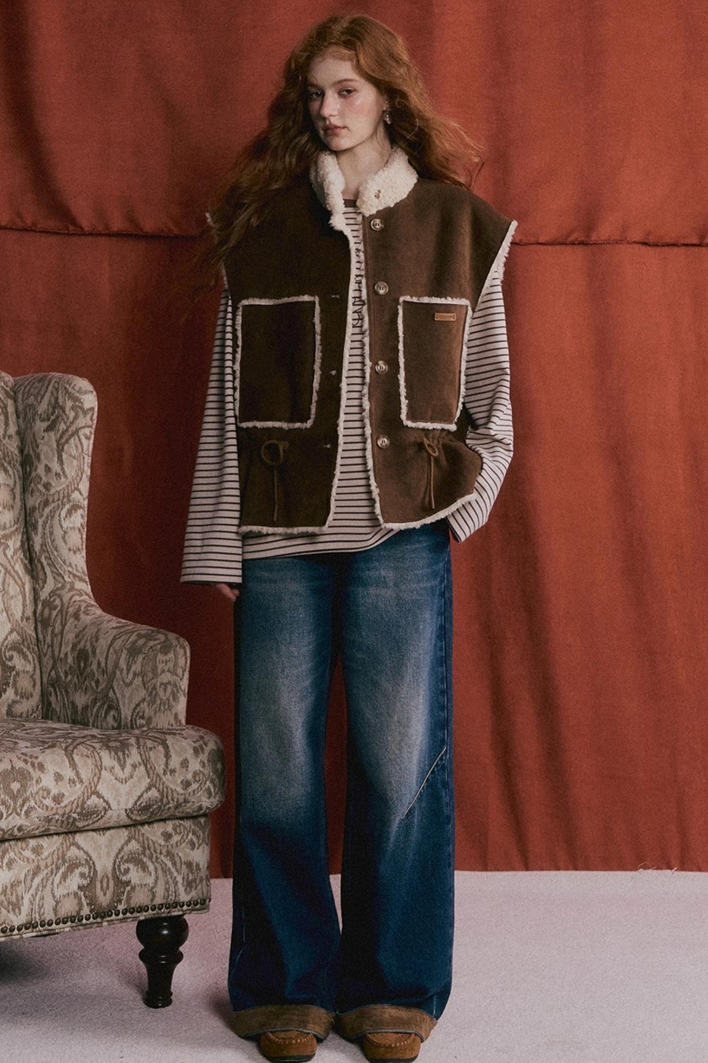 Love Reversible Vest Jacket Set-Up