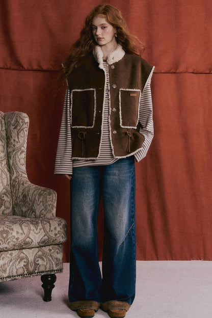 Love Reversible Vest Jacket Set-Up