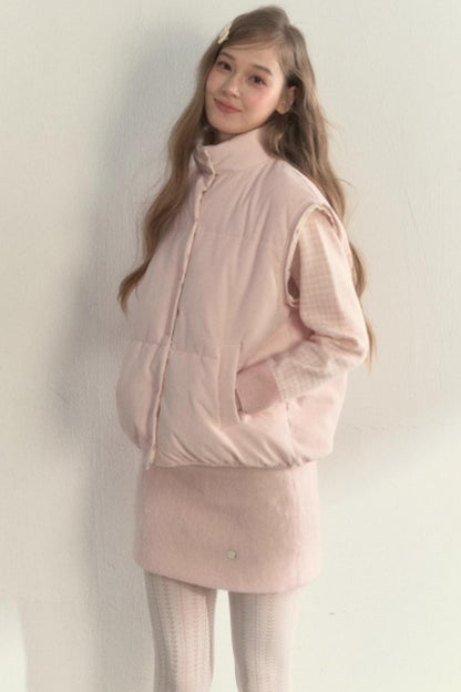 Corduroy Floral Reversible Jacket Set-Up