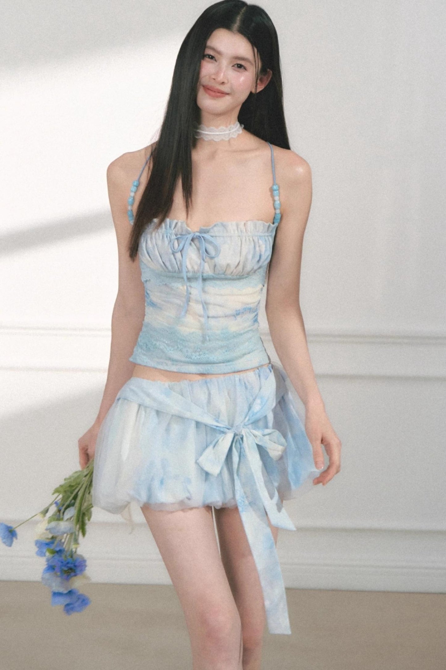 Beaded Lace Slim Fit Camisole