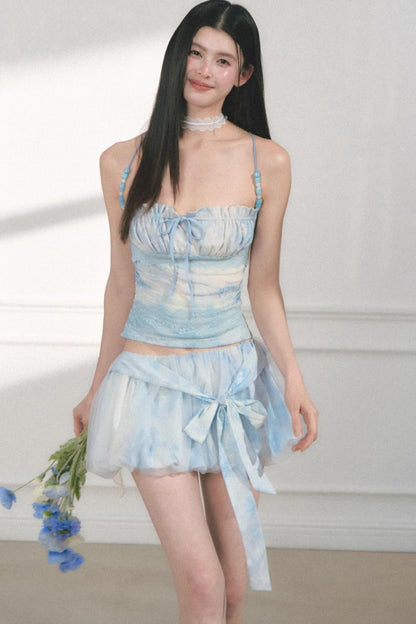 Beaded Lace Slim Fit Camisole