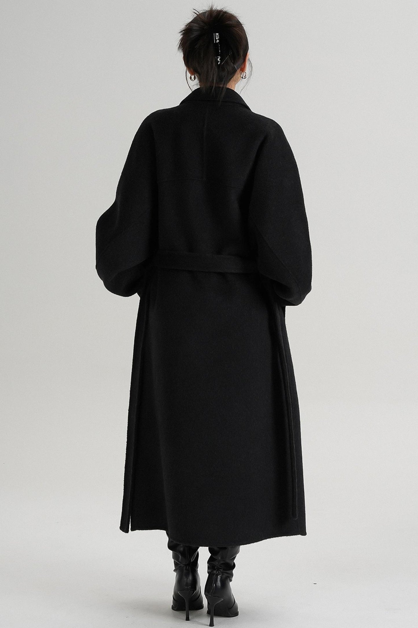 Minimalist Wool Long Jacket