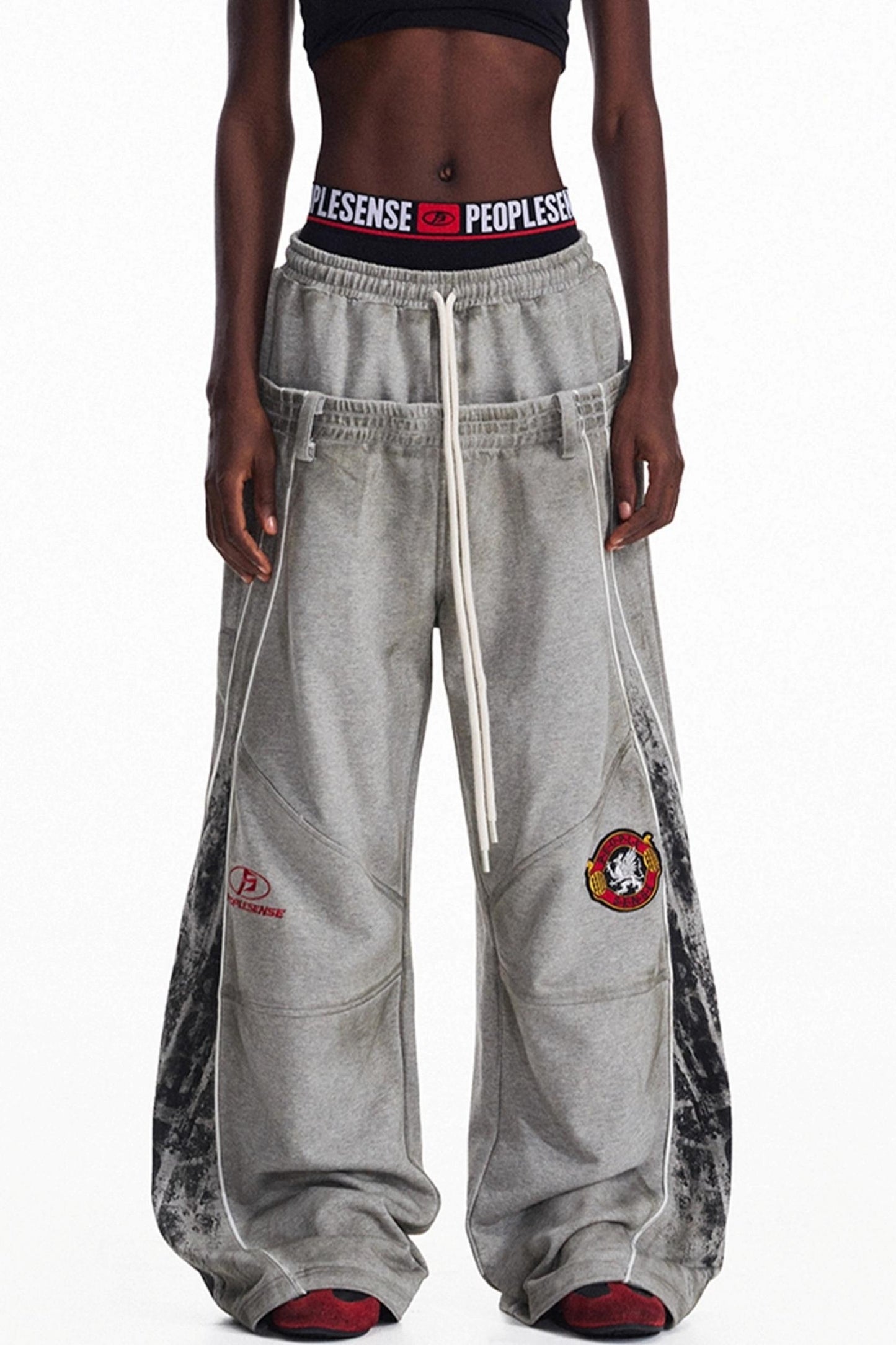 Double-Waisted Sweatpants