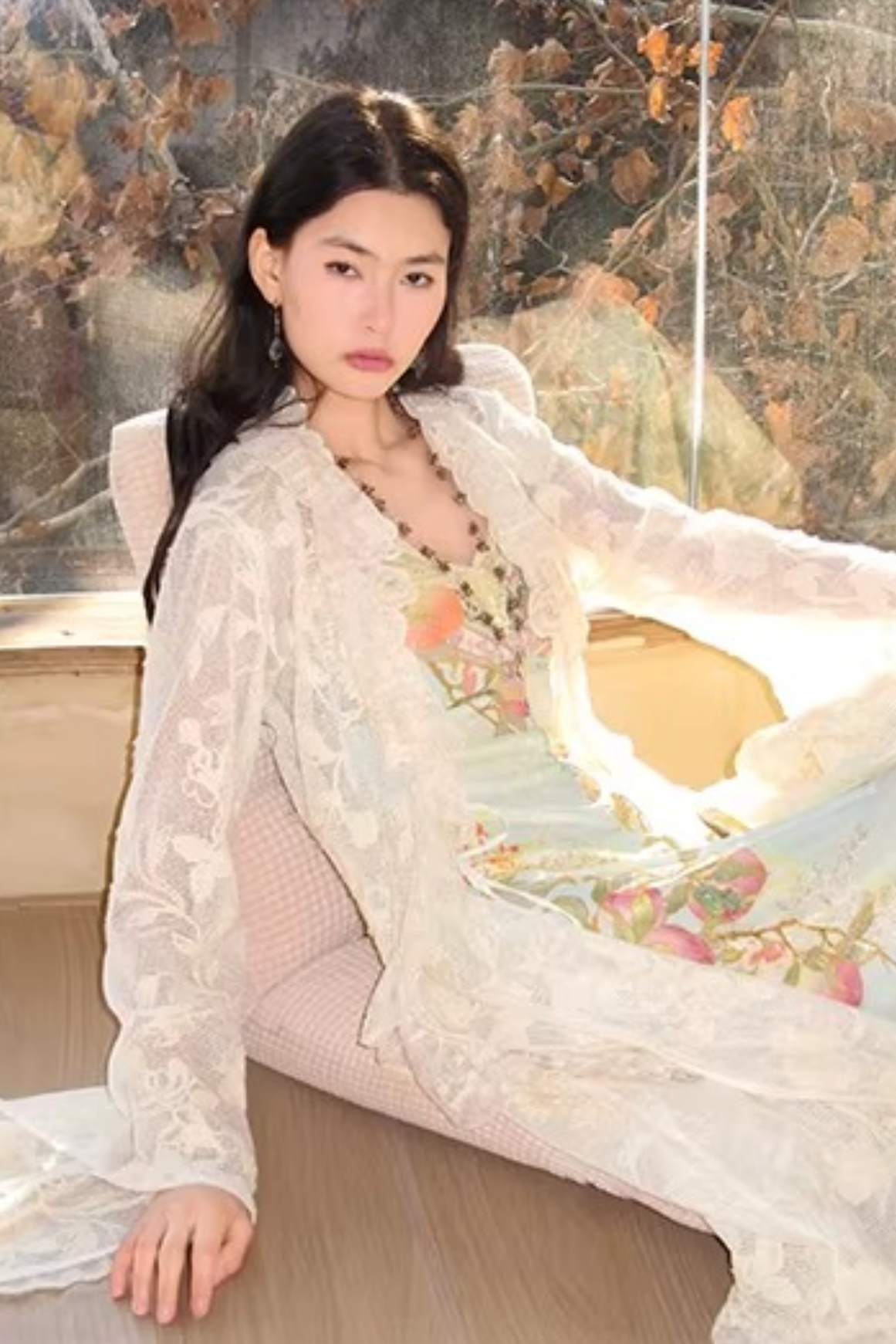 Crochet Lace Goddess Cardigan