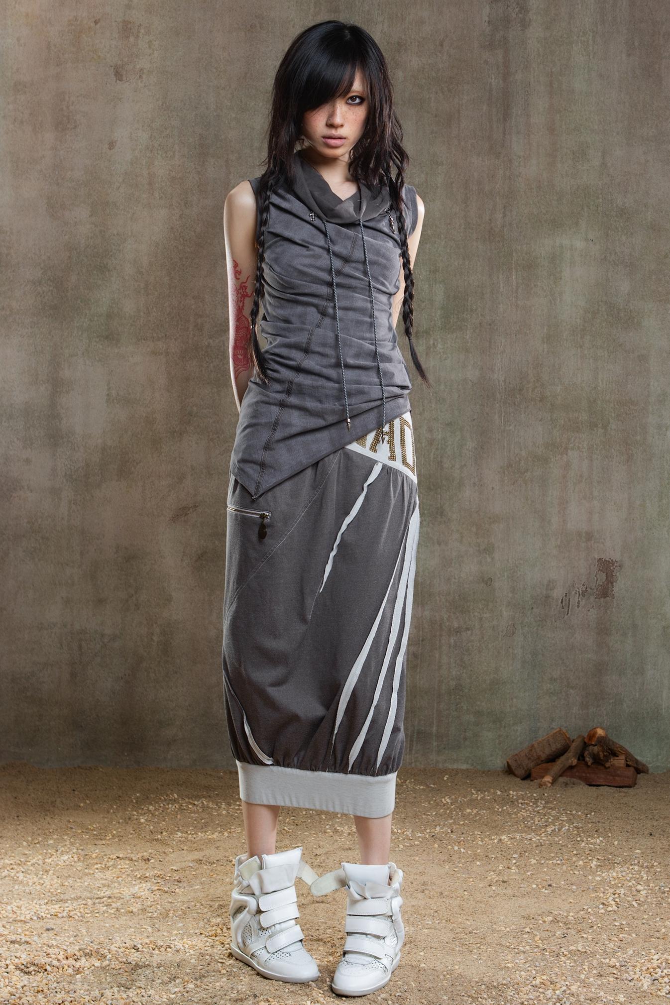 Punk Pleated Vest