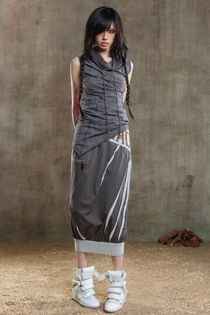 Punk Pleated Vest