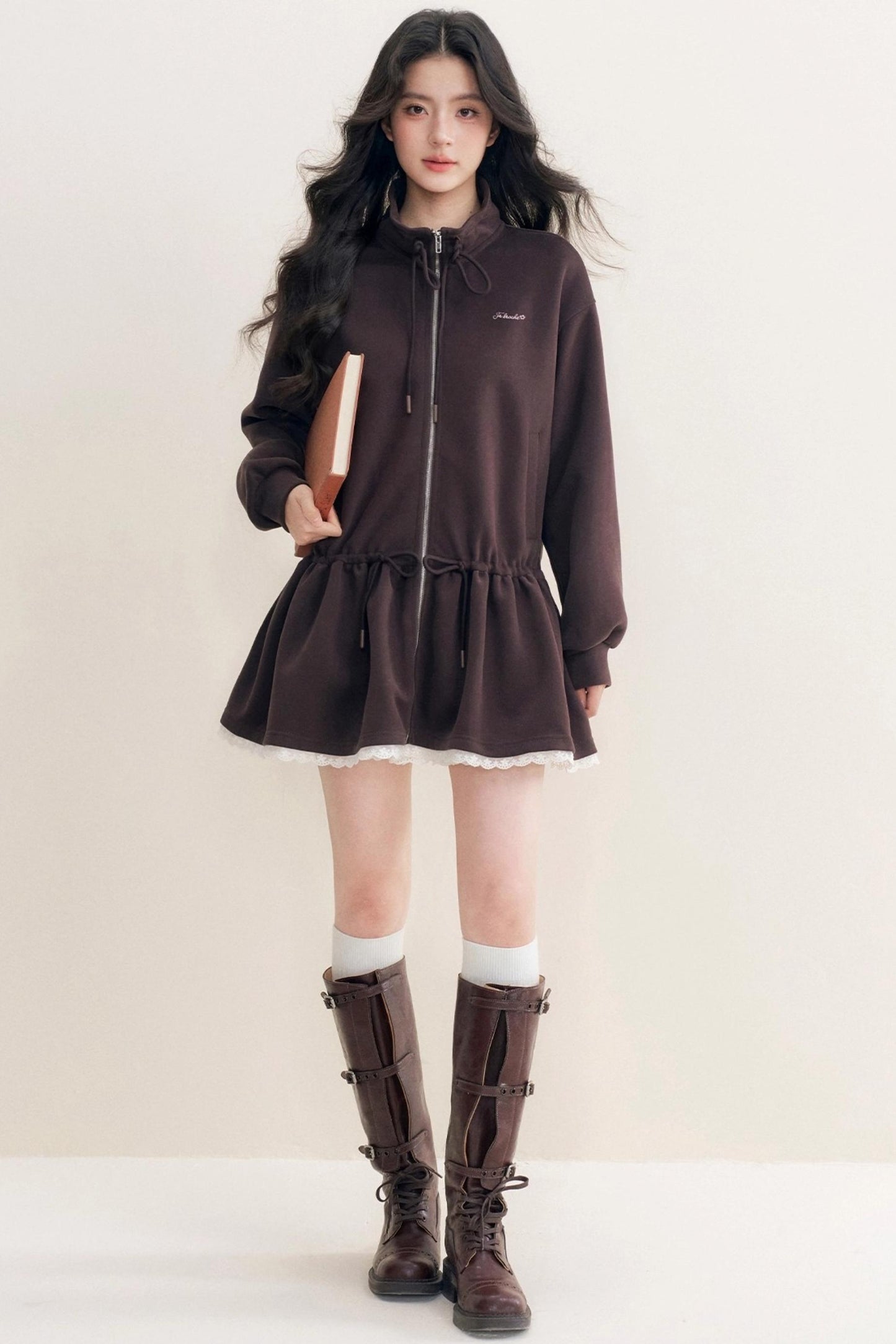 Lazy Casual Sweatshirt Dress