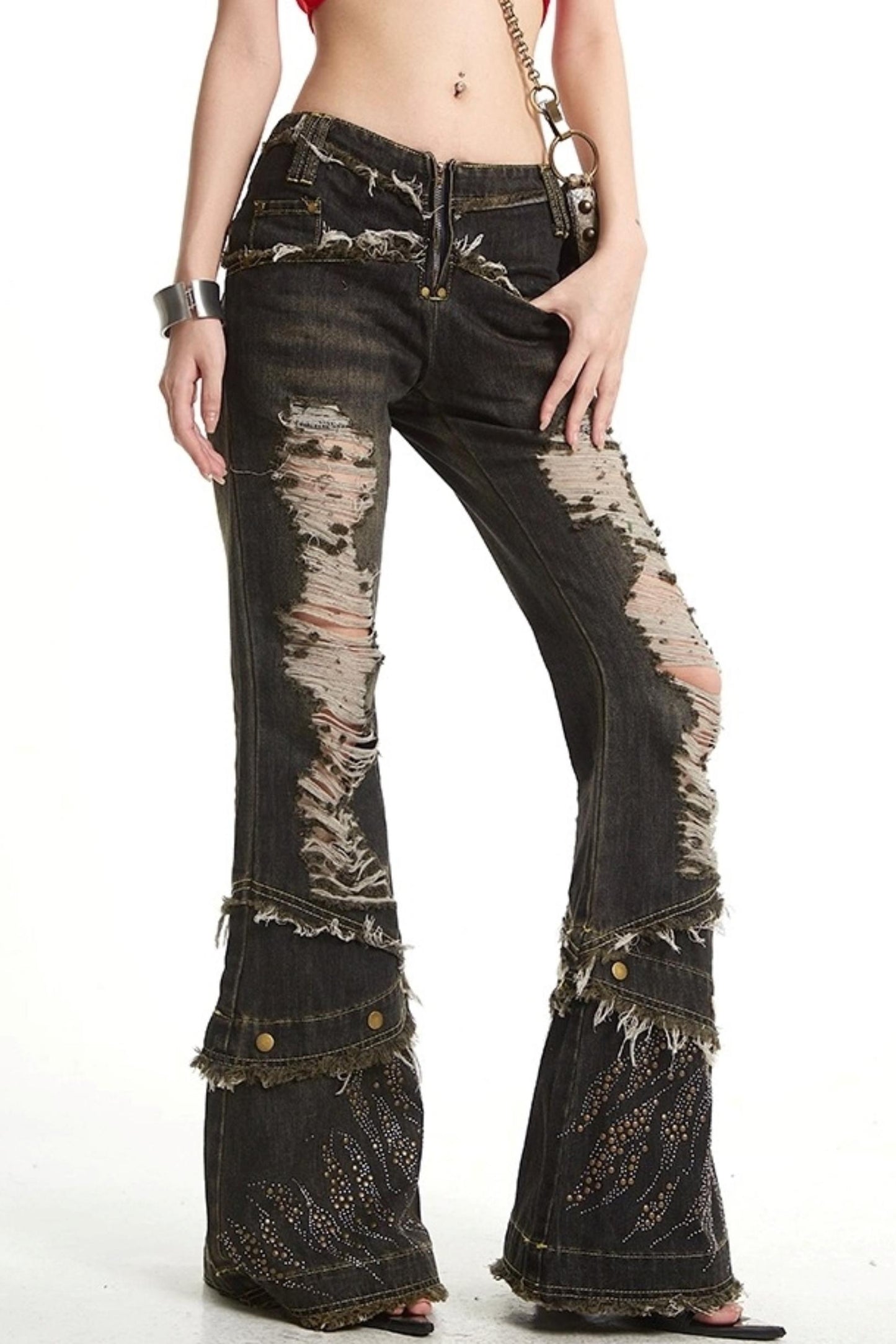 Vintage Denim Trousers