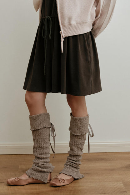 Chenille Ballet Sock Covers