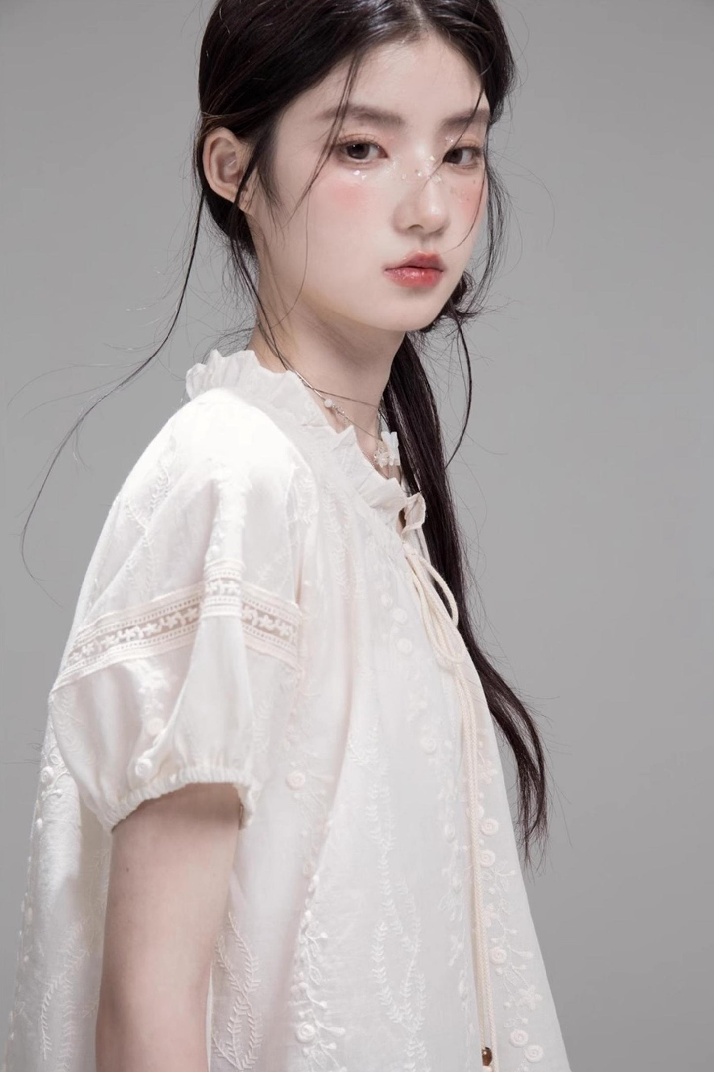 Apricot Lace Bubble Tee