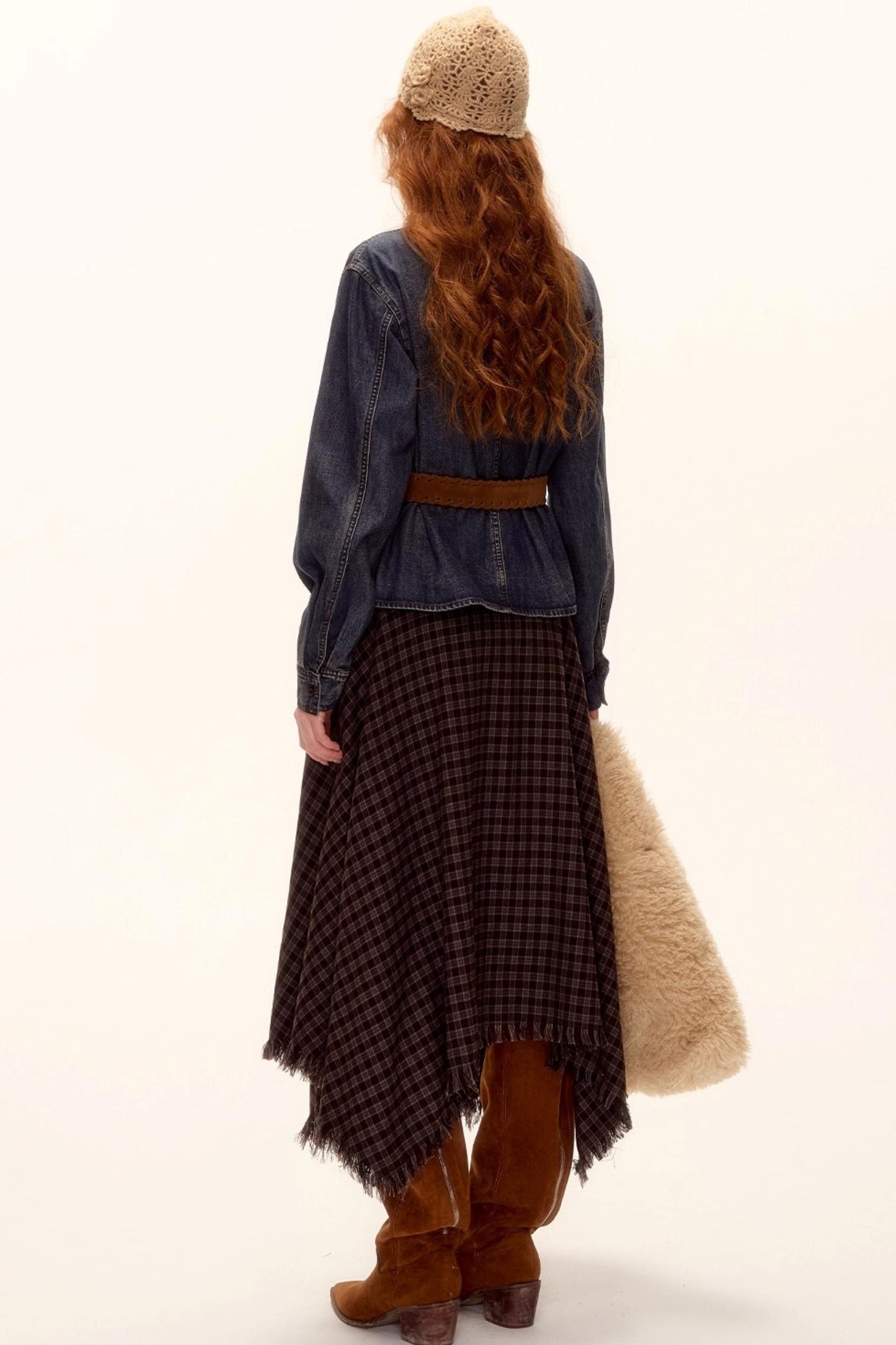 Vintage Washed Denim Top