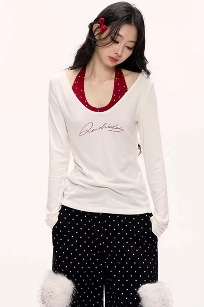 Strawberry Boba Two-Piece Set