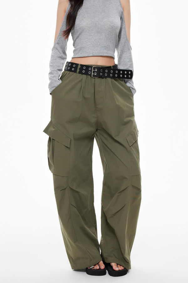 Green Cargo Pants
