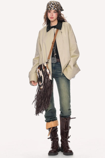 Functional Retro Cargo Jacket