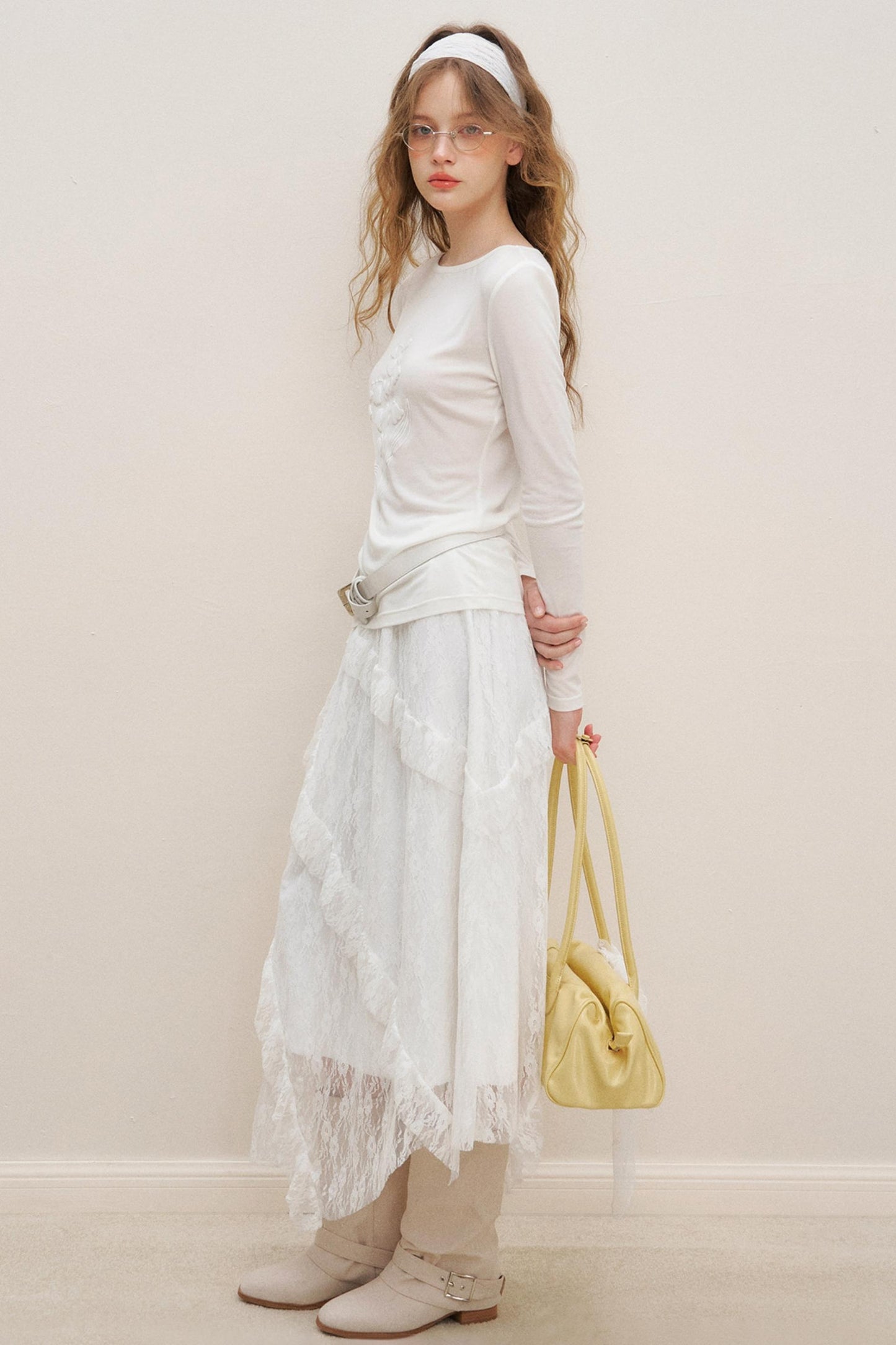 Lattice Loungewear Top