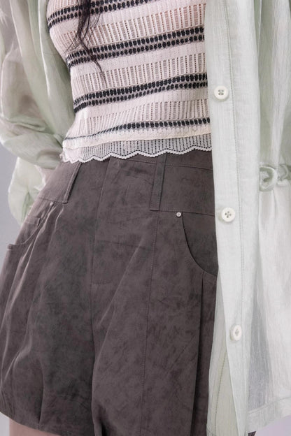 Breezy Pleat Shorts