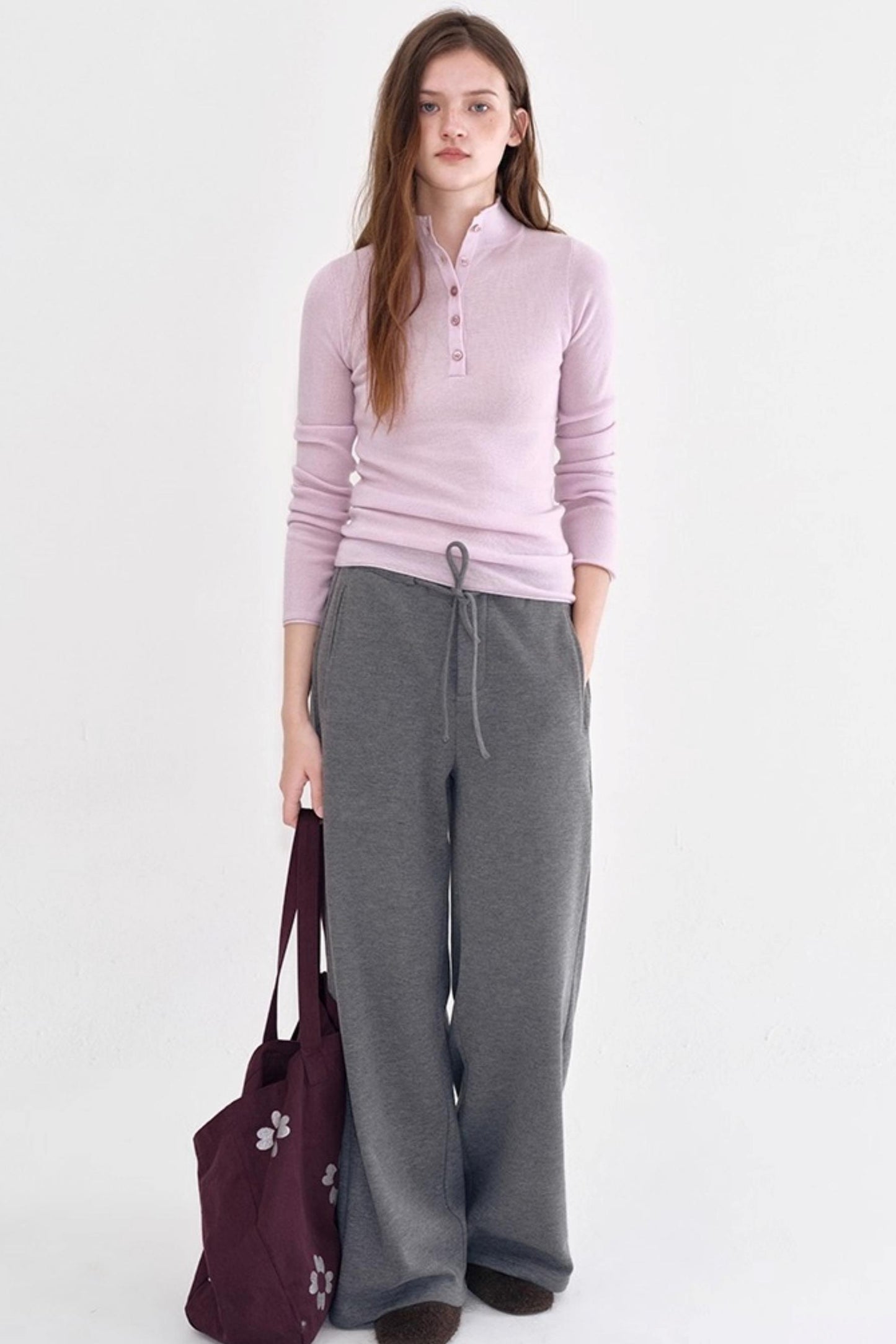 Air-Feel Wool Collar Base Shirt Set-Up