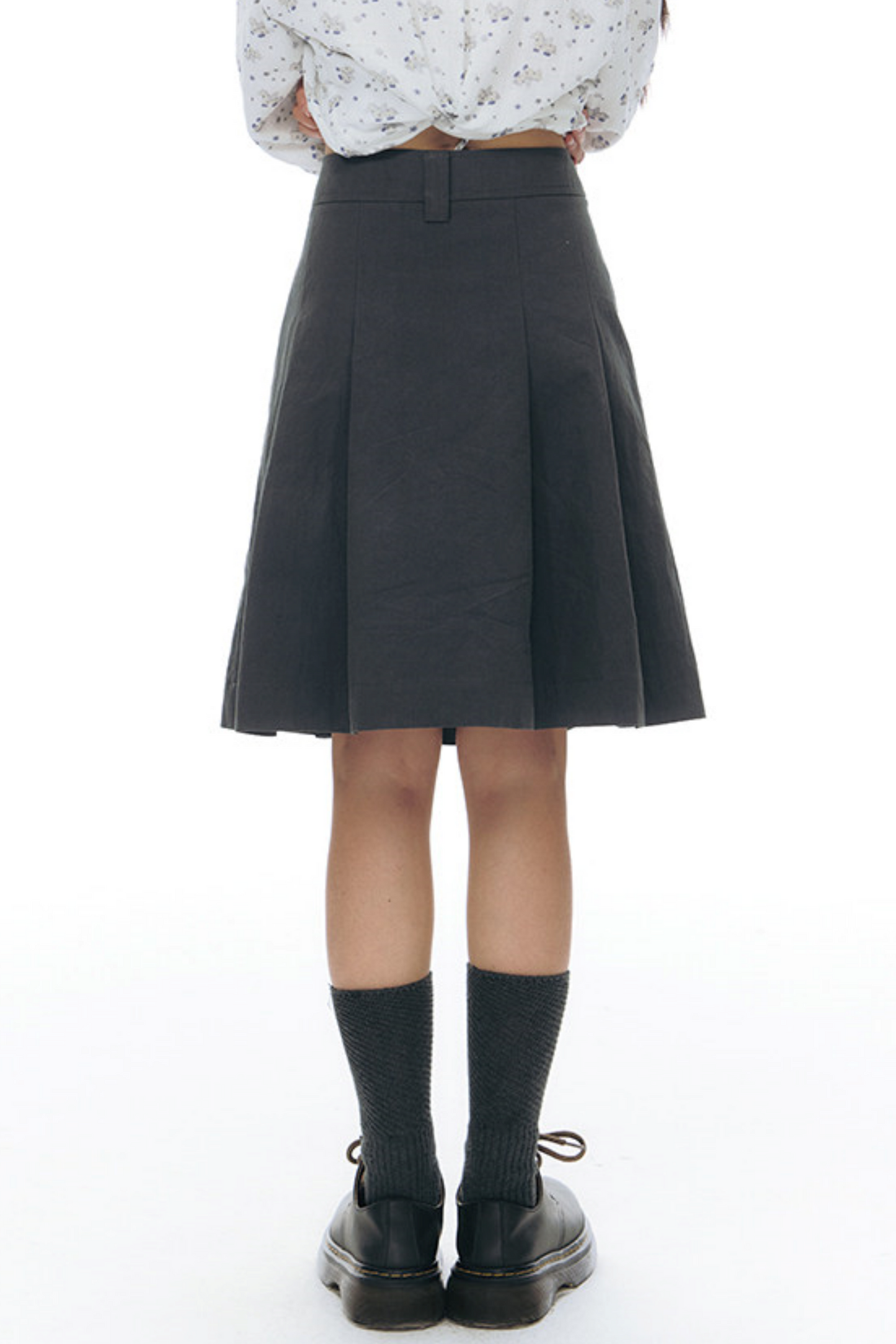 Original Pleated Workwear Skirt