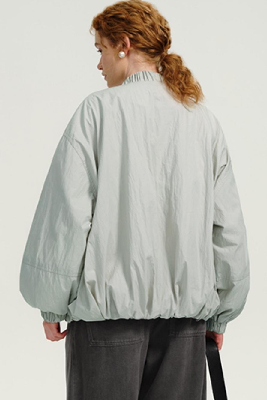 Cropped Duck Down Flight Jacket