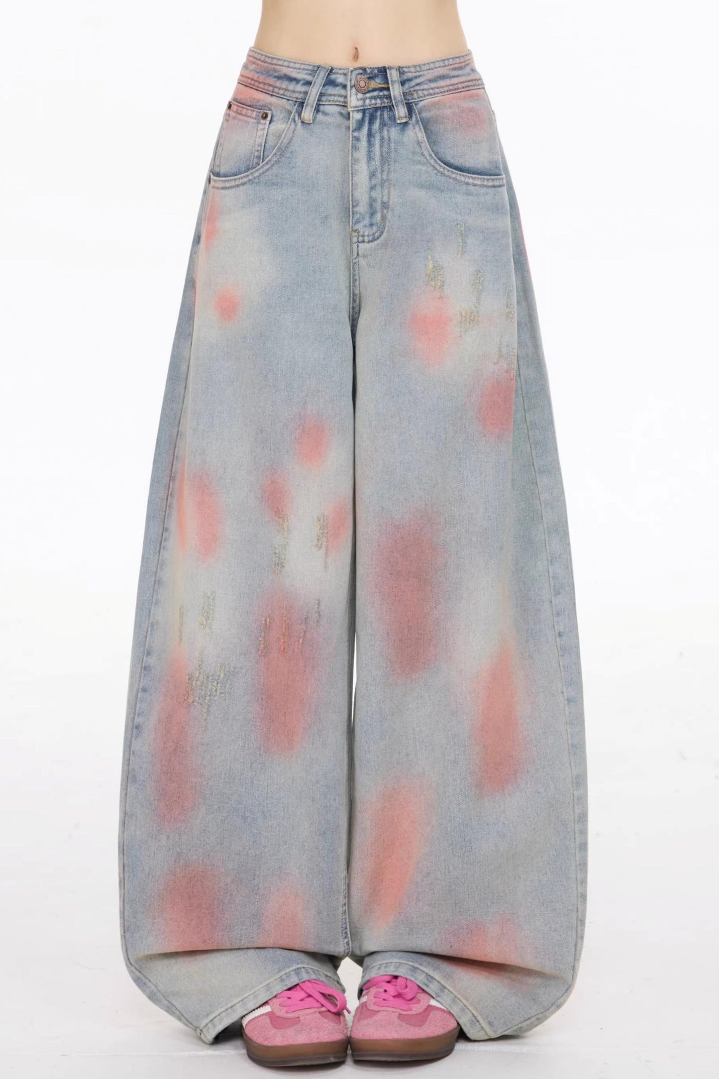 Retro Washed Gradient Pants