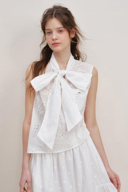 Romantic Bow Tie Vest