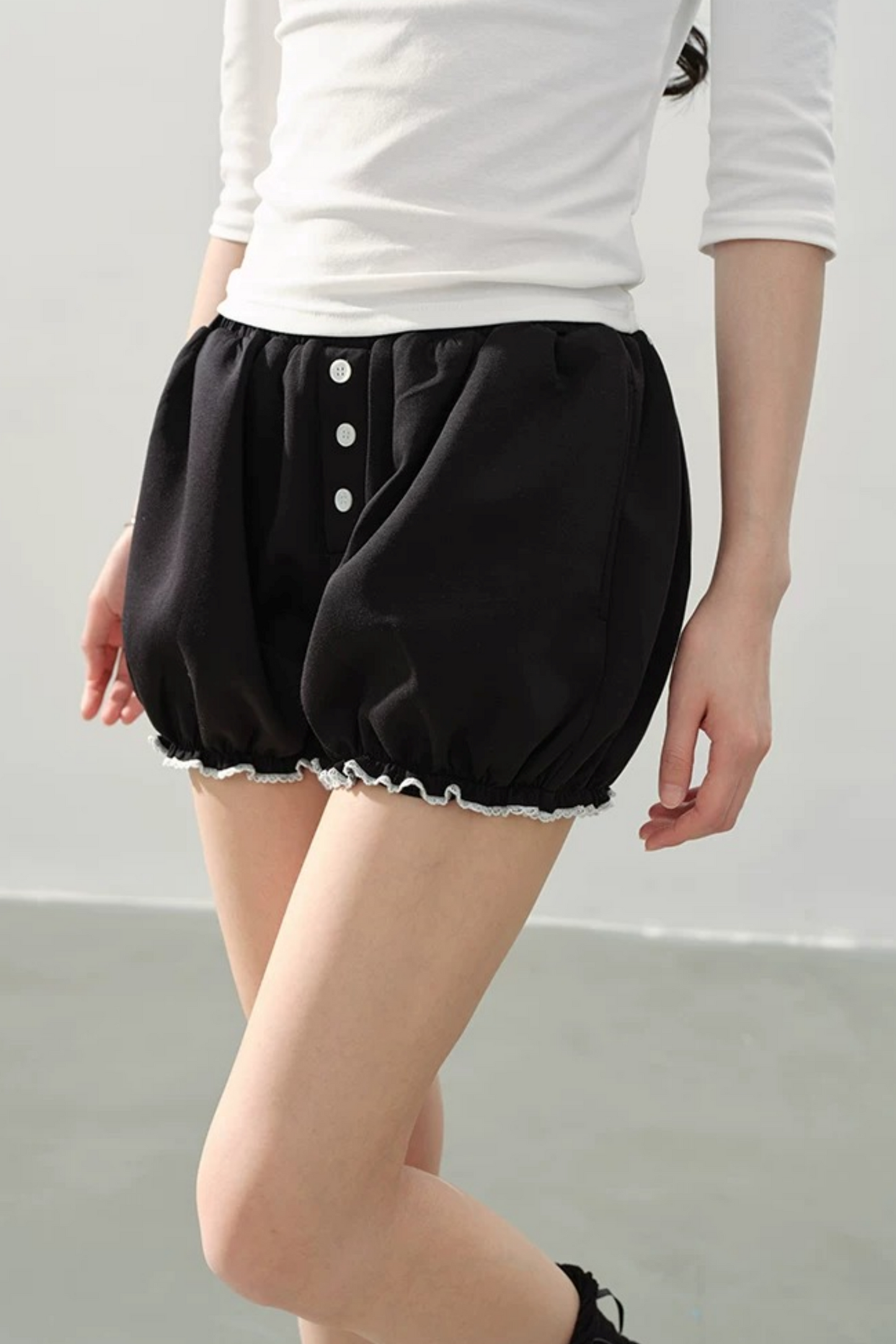 Evening Breeze Lace Shorts